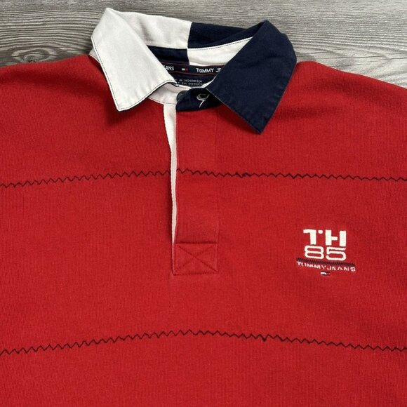 Vintage Y2K Tommy HIlfiger Rugby Shirt - Picture 3 of 6